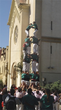 Els Castellers de Cerdanyola volen tancar temporada amb un castell de 7