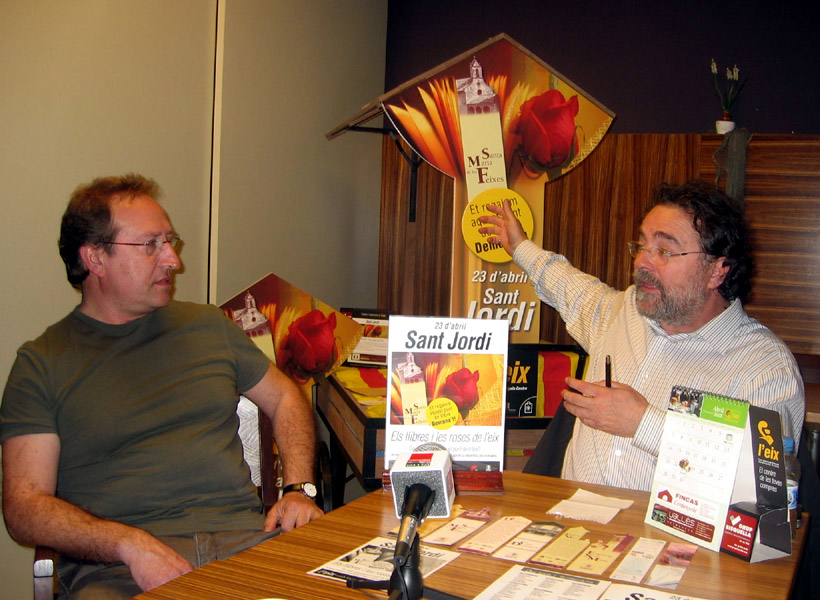 Els comerços de l'Eix Estació Centre repartiran 5.000 punts de llibre per Sant Jordi