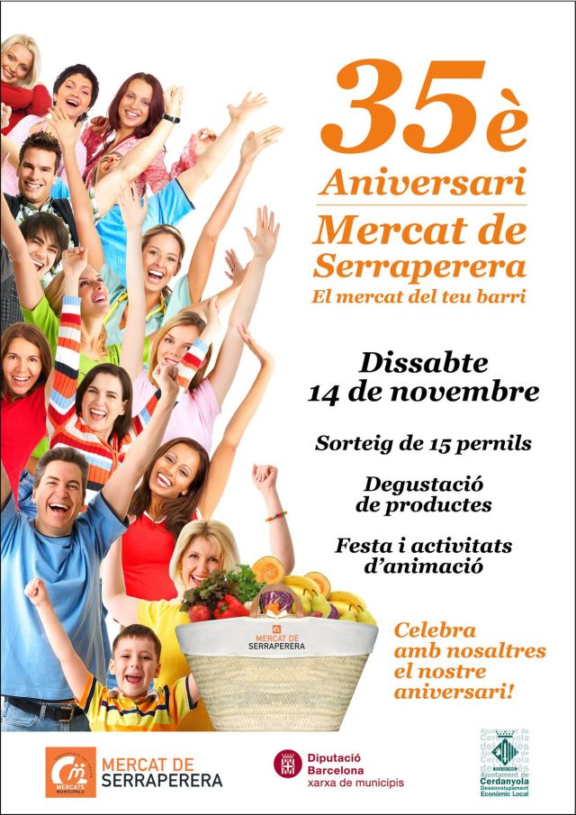 El Mercat Municipal de Serraperera celebra el seu 35è aniversari