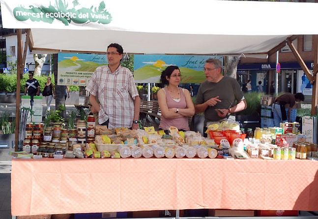 El mercat ecològic es trasllada ja dissabte a la plaça de Sant Ramon