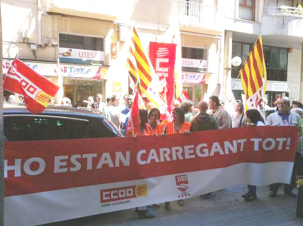 Entre 50.000 i 70.000 treballadors de la comarca, en risc de quedar-se sense conveni