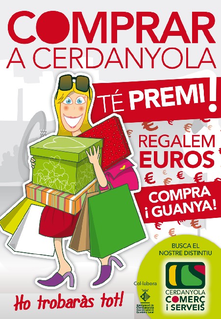 Les botigues de Cerdanyola Comerç premien els seus clients amb euros