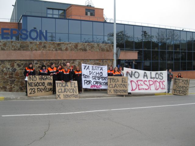 Els treballadors i l'empresa Epson arriben a un acord