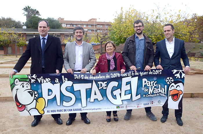 Una pista de gel serà el gran reclam del Parc de Nadal al nou parc de Can Xarau