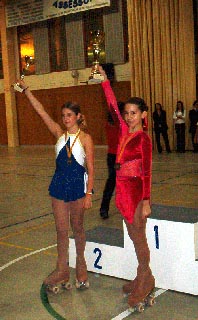 Eva Gómez sube al podio en el Campeonato Interclubs Intercomarcal de patinaje