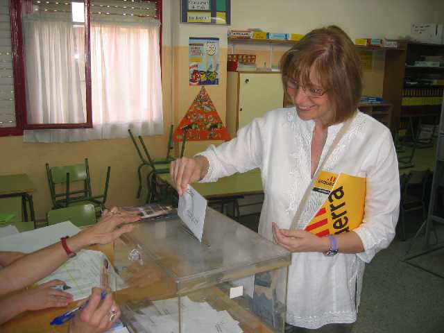 Montserrat Puig espera guanyar un regidor per al proper mandat