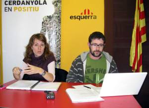 ERC presenta el recurs de suspensió del Ple