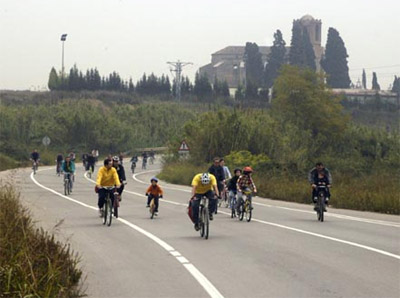 Via Verda organitza la cinquena bicicletada contra l'actuació a la Plana del Castell