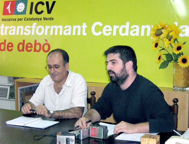 Els militants d'ICV consideren el projecte de la Plana del Castell com a una gran oportunitat