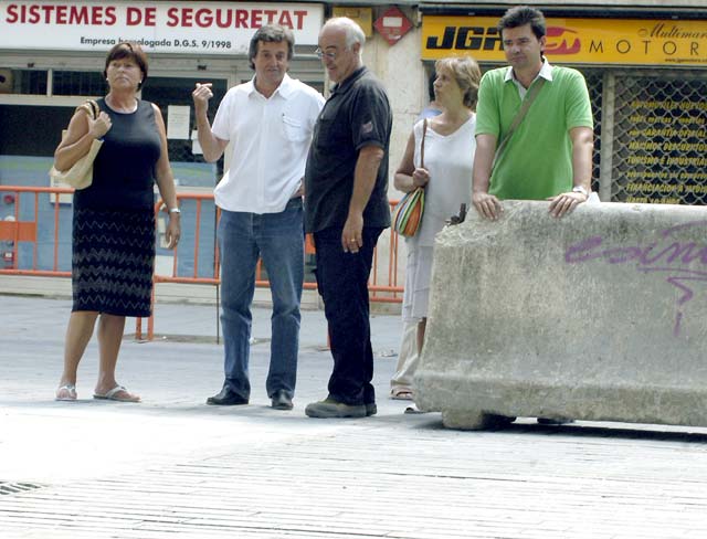 Antoni Morral recorre les obres de la ciutat