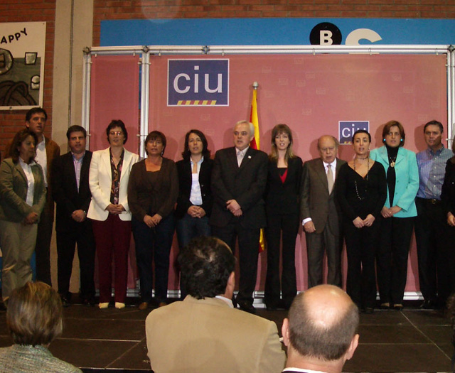 Jordi Pujol presenta els candidats del Vallès amb una crida a la participació