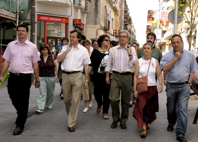 Saura diu que s’ha fet més a Cerdanyola en els darrers quatre anys que en els 24 de governs socialistes