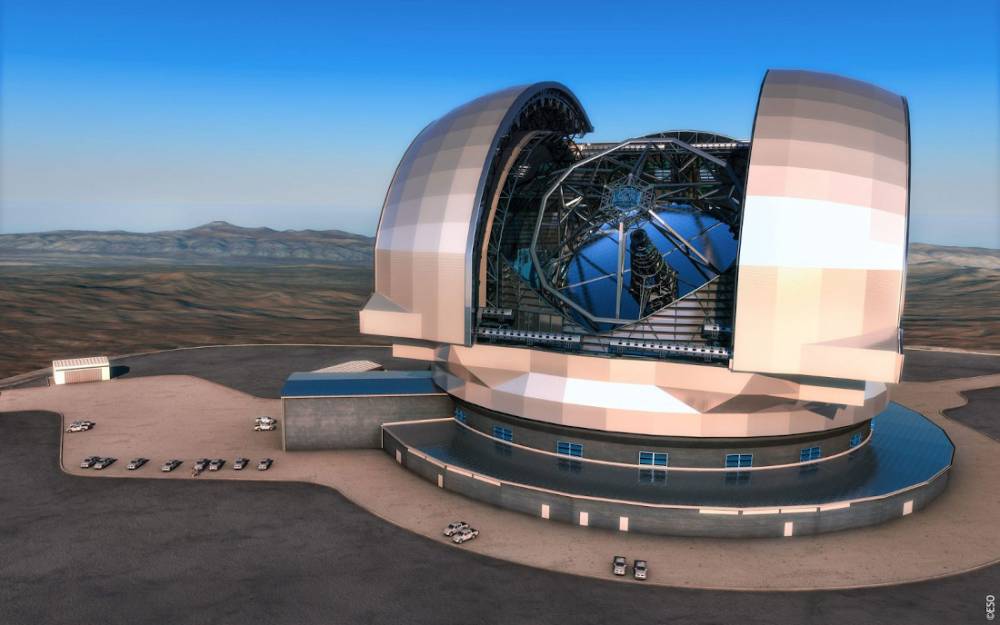 Sener avança en el projecte del telescopi més gran del món