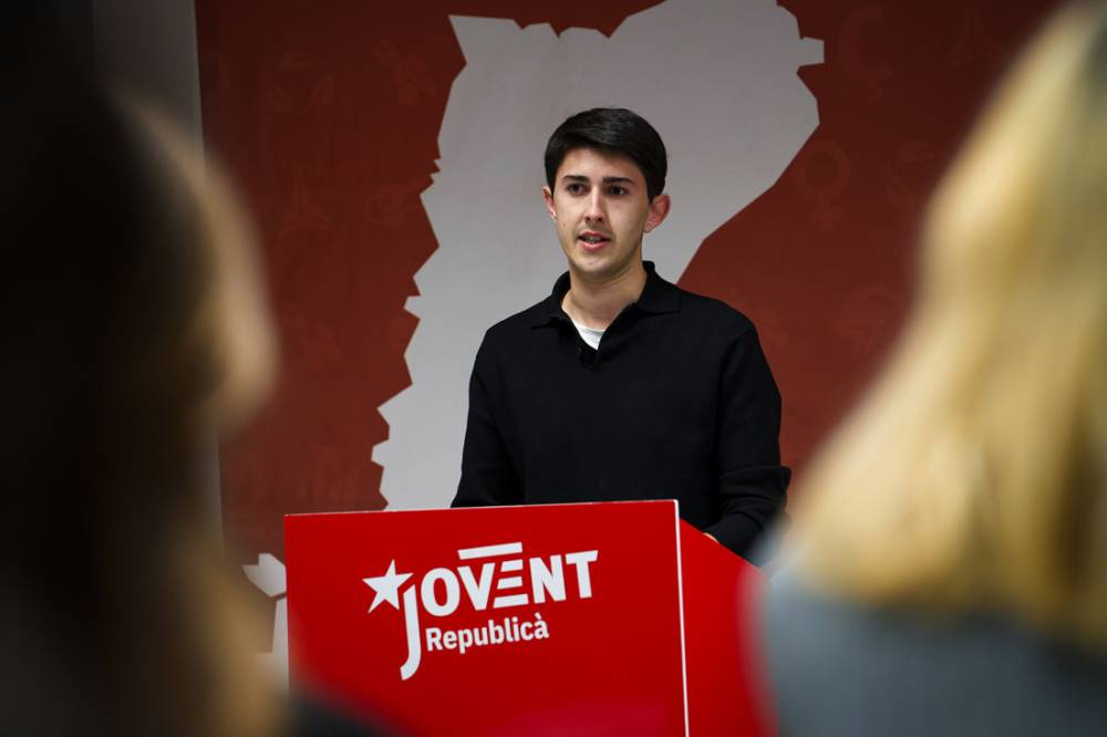 Andreu Gaya repeteix com a portaveu de l’ampliada permanent del Jovent Republicà al Vallès Occidental