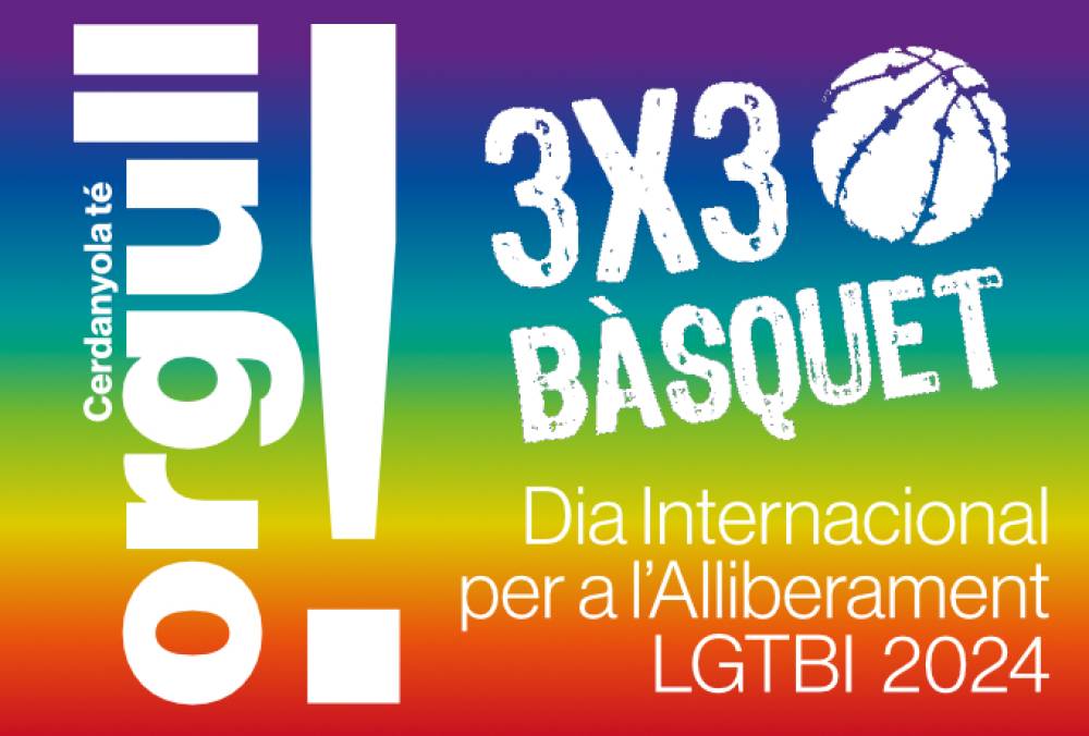 El bàsquet de Cerdanyola reivindica els drets del col·lectiu LGTBI amb un 3x3
