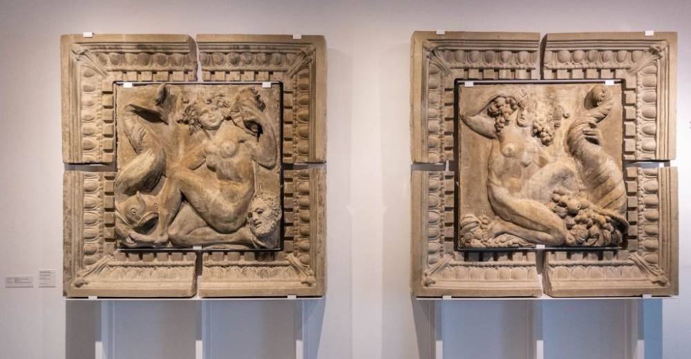 El Museu d’Art ja llueix les esplendoroses Titànides d’Ismael Smith
