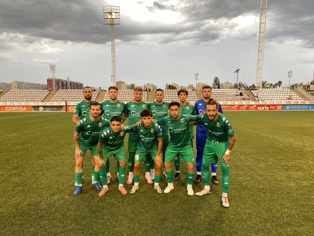 El Cerdanyola FC s’enfonsa davant el Girona B a pilota aturada (1-2)