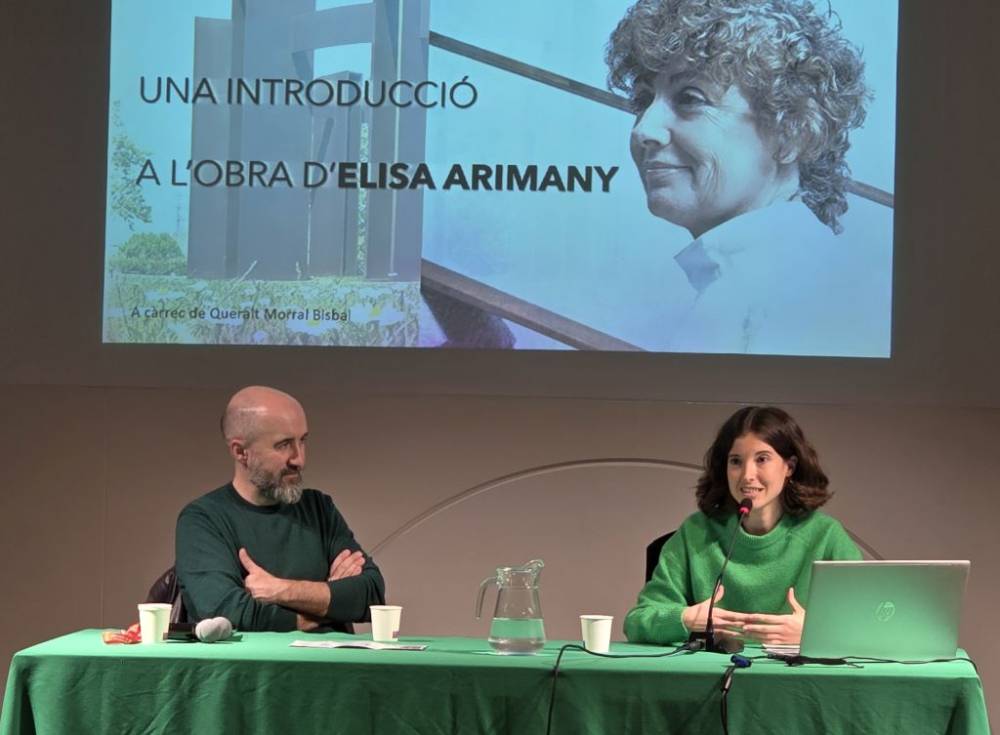 Queralt Morral fa una introducció a la vida i obra d’Elisa Arimany