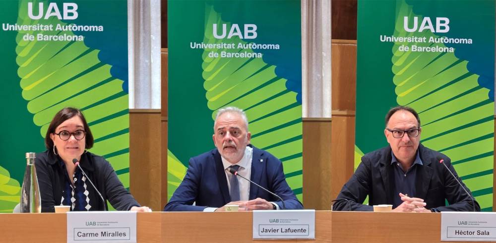 Javier Lafuente, Carme Miralles i Hèctor Sala, tres candidats per al Rectorat de la UAB