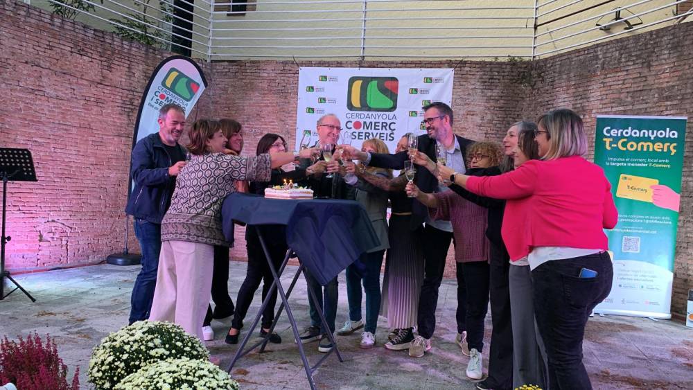 Cerdanyola Comerç i Serveis celebra deu anys de vida i brinda per un futur ple de reptes il·lusionants