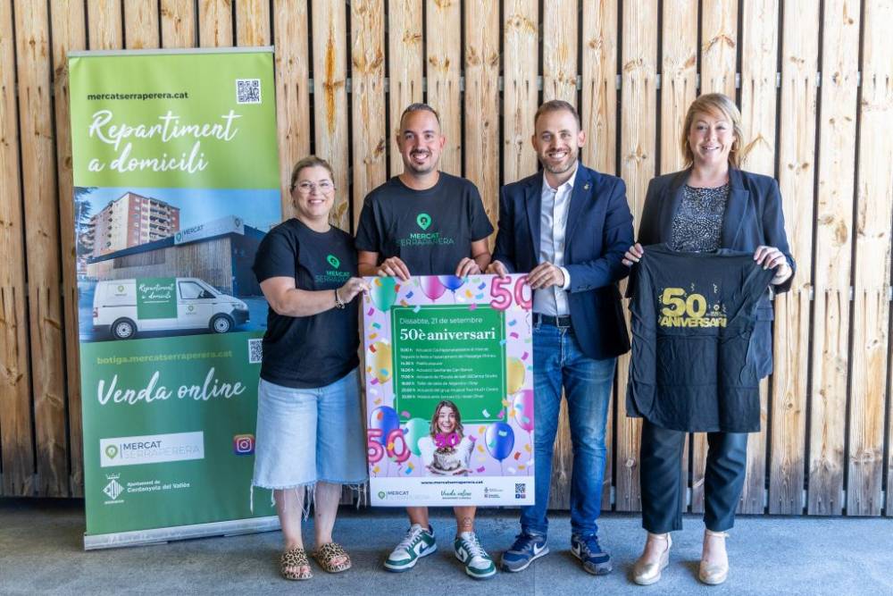 El Mercat de Serraperera celebra 50 anys amb una jornada d'activitats el proper dissabte