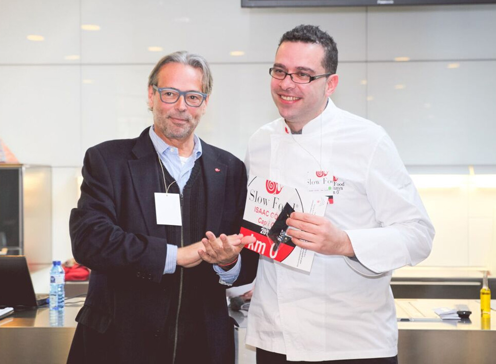 Isaac Gómez i el Capicua renoven el cargol Km 0-Slow Food a la cuina de proximitat