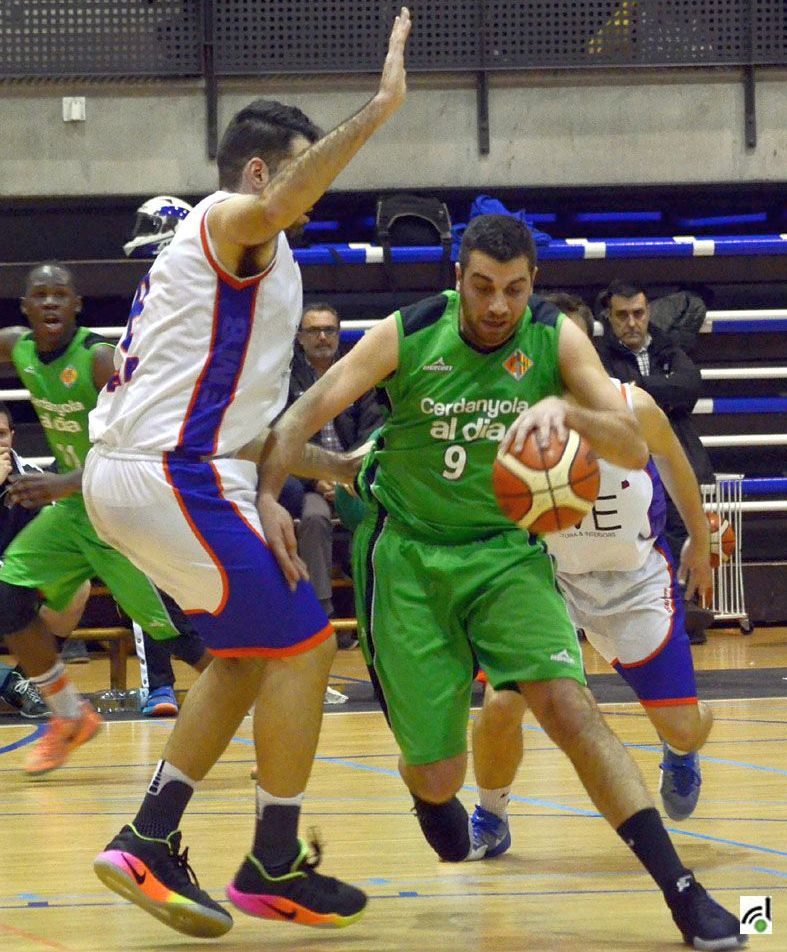 El Cerdanyola cau a Salt (74-60) i perd a Javi Antón com a jugador