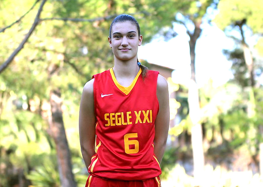 Gisela Sánchez, campiona d'Espanya de bàsquet amb la selecció catalana