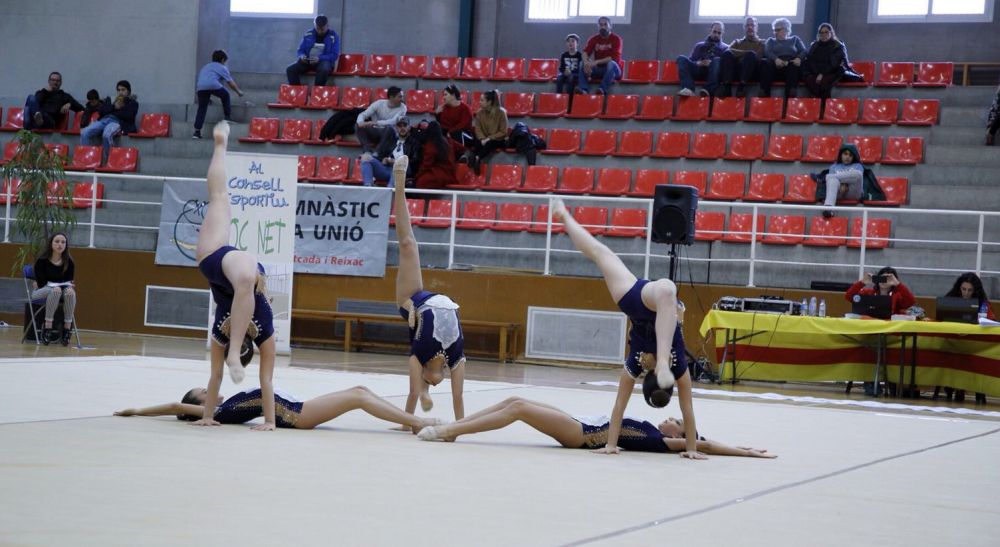 Bones classificacions de les gimnastes locals a Copa Catalana