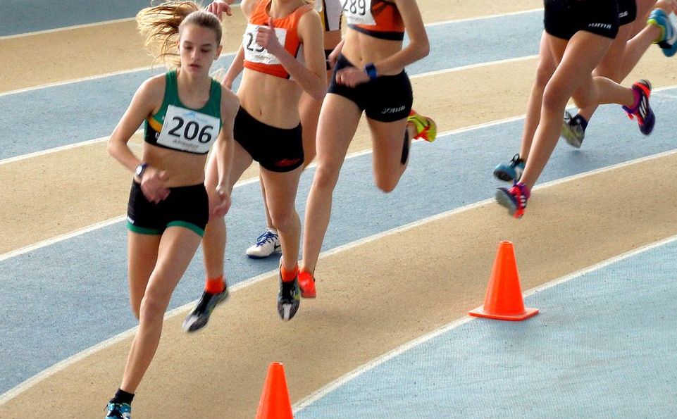 Júlia García campiona i record d'Espanya de 600 metres llisos a pista coberta