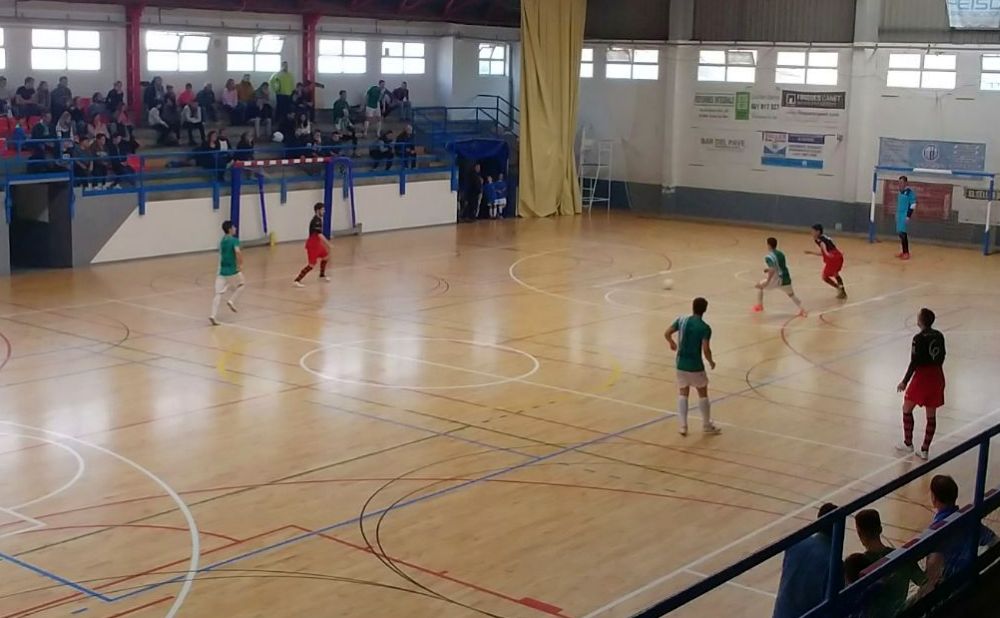 Derrota del Cerdanyola de futbol sala davant el Canet (2-0)