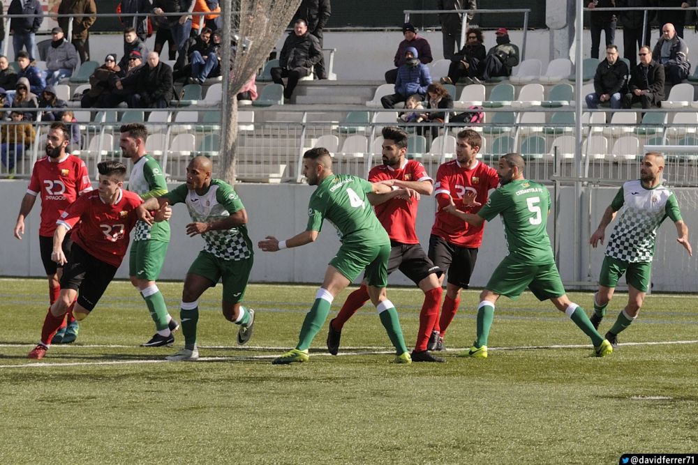 El Cerdanyola FC guanya (3-1) i s'allunya del descens no compensat