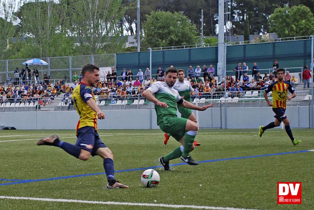 El Cerdanyola FC cau a Vilafranca per 2 a 0