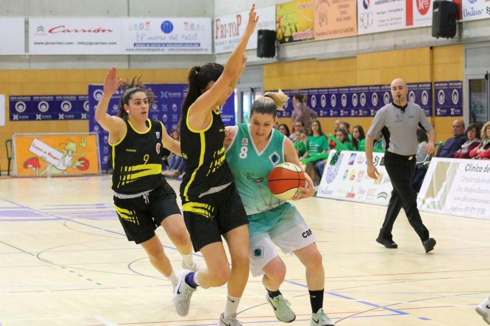 El femení de bàsquet, quart classificat de la Copa Catalunya