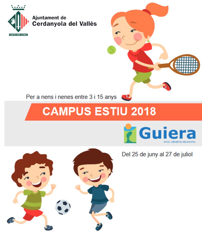 El PEM Guiera ofereix un campus estiuenc replet d'activitats esportives