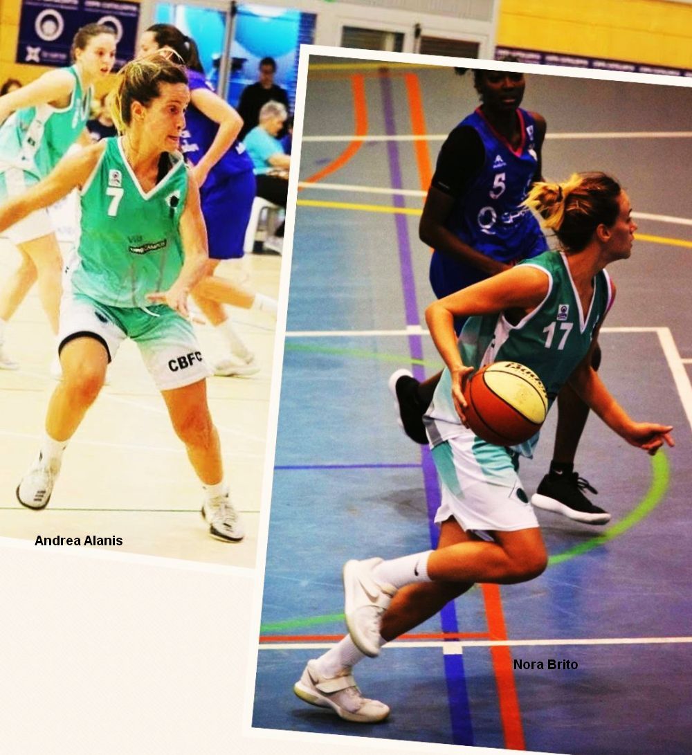 Nora Brito i Andrea Alanis continuen al primer equip del CBF Cerdanyola