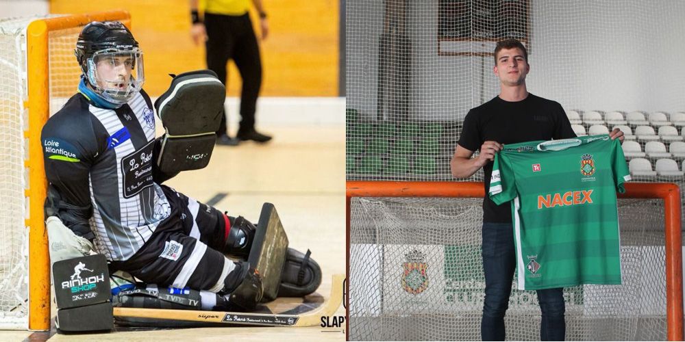 Ignasi López i Baptiste Bonneau nous jugadors del Cerdanyola Club d'Hoquei