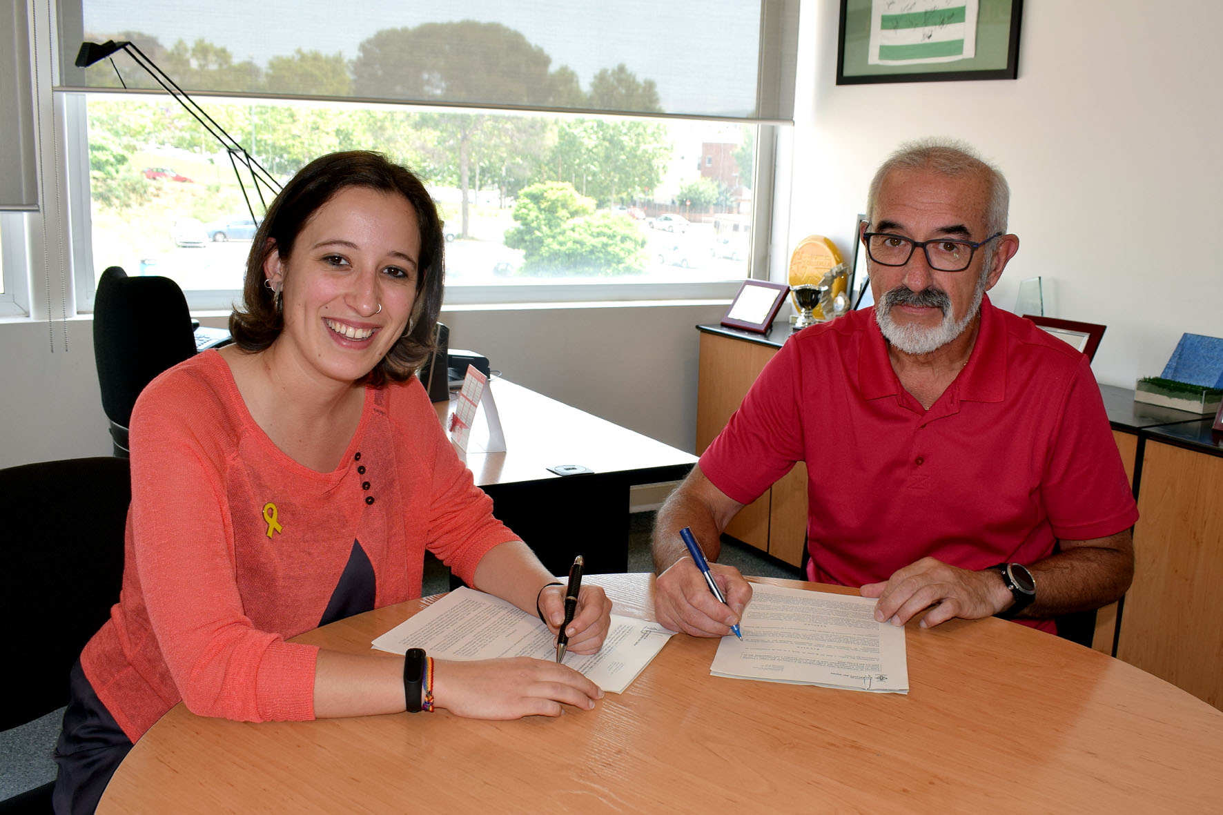 Conveni  entre l'Ajuntament i el Club Arquers Cerdanyola