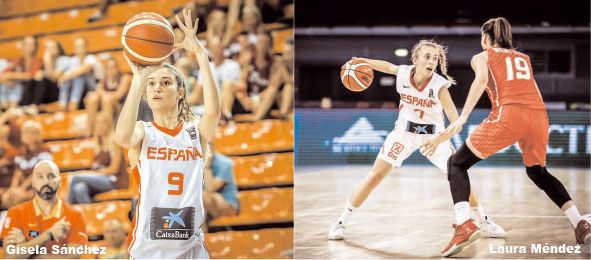 Laura Méndez i Gisela Sánchez protagonistes amb les seleccions espanyoles