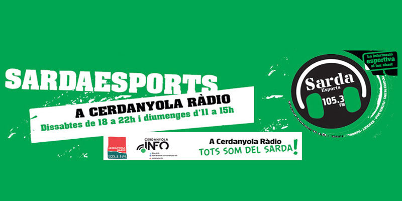 Dissabte torna el programa SardaEsports a Cerdanyola Ràdio