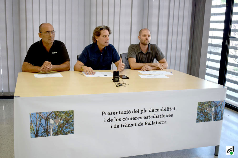 Bellaterra presenta el pla de mobilitat i el centre de control de càmeres de trànsit