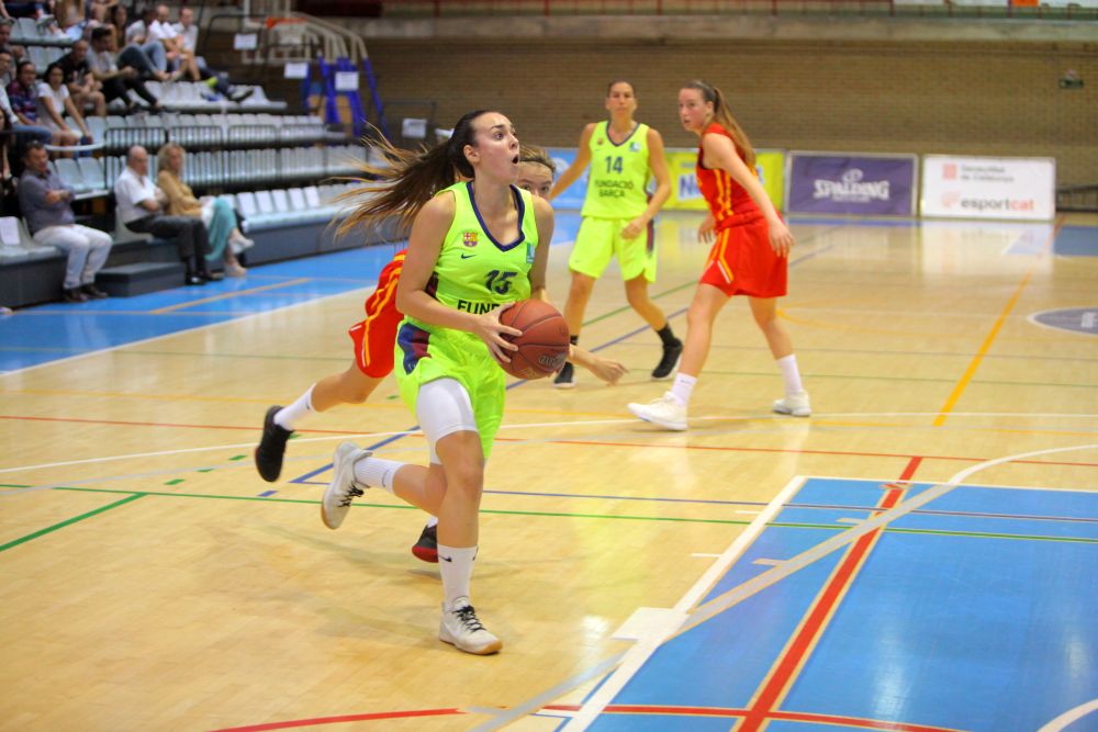 Laura Soria campiona de Lliga Catalana Femenina 2 amb el Barça CBS