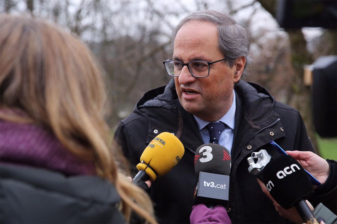 Podem Cerdanyola demana que el president Torra rectifiqui la referència a Eslovènia o dimiteixi