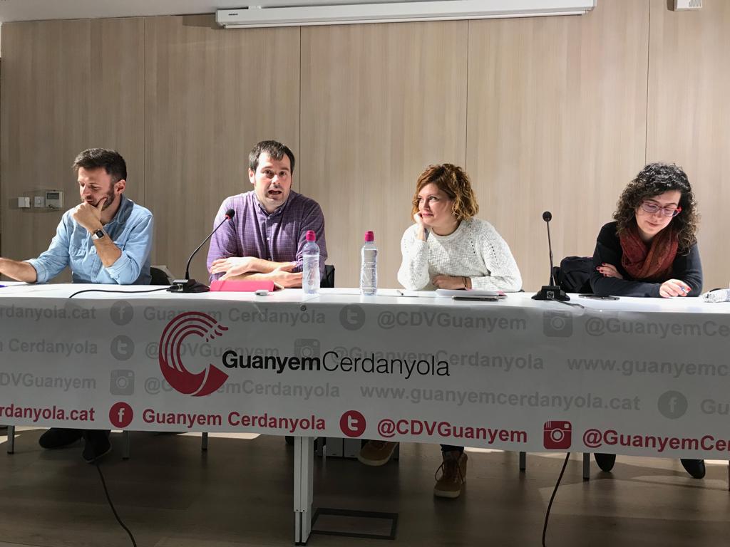 Guanyem Cerdanyola vol mantenir l'impuls de la transformació social