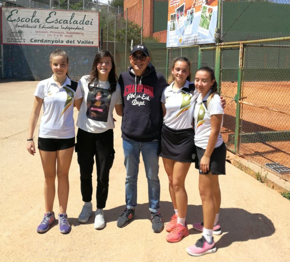 Bons resultats del Club Tenis Cerdanyola en la lliga de Terrassa