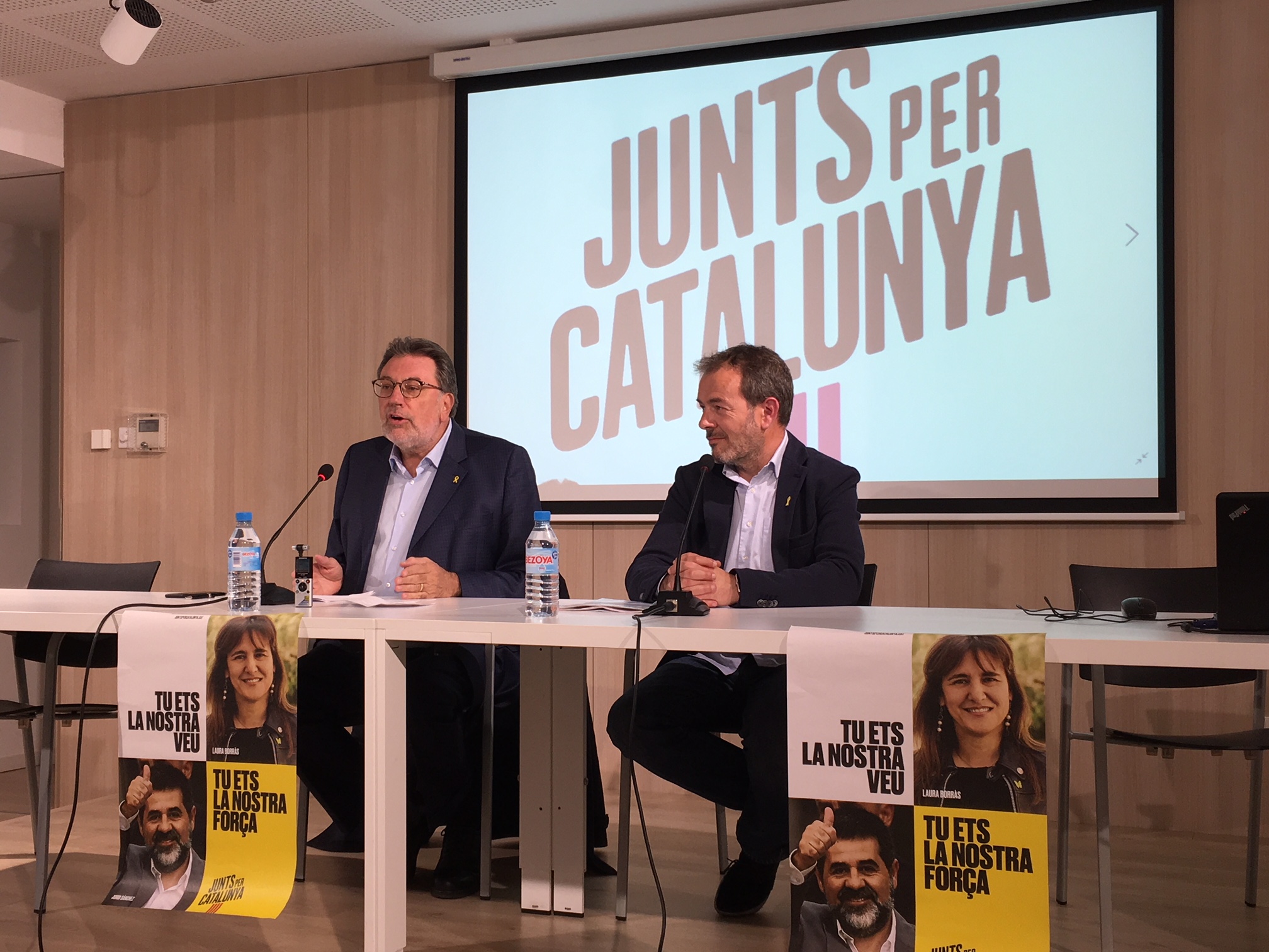 Generals 2019. JuntsxCat. Josep Lluís Cleries demana que el vot útil sigui per a la seva formació