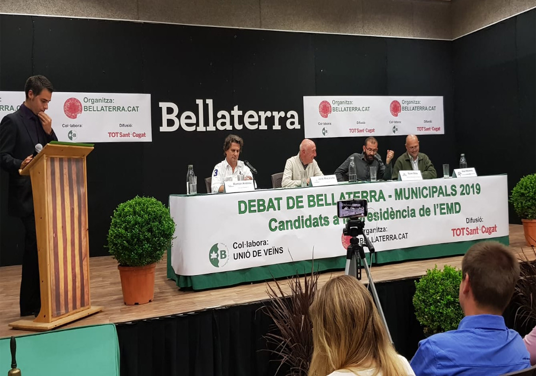 Municipals CDV. La relació Cerdanyola-Bellaterra centra el debat de presidenciables de l'EMD