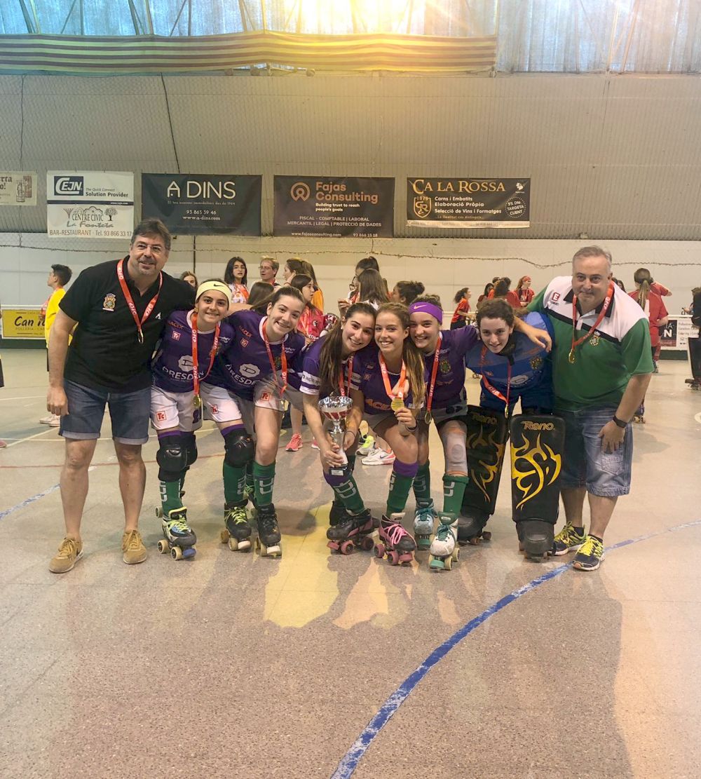 El FEM 16 B del Cerdanyola CH guanya la Copa Federació