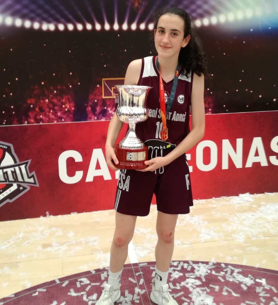 Miriam Vilafranca guanya el Campionat d'Espanya de bàsquet infantil