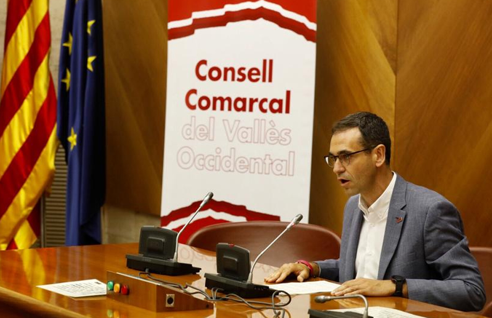 Ignasi Giménez, reelegit president del Consell Comarcal del Vallès Occidental